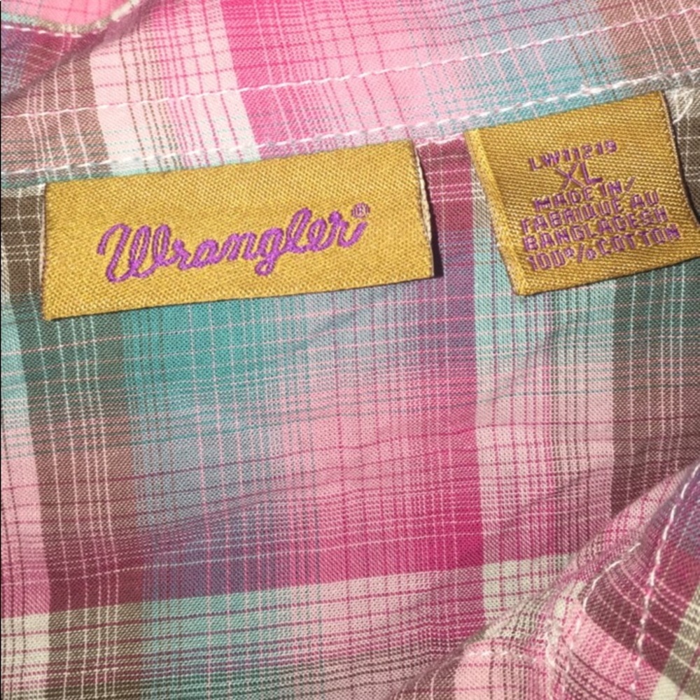 Wrangler western shirt Size XL - Picture 3 of 4